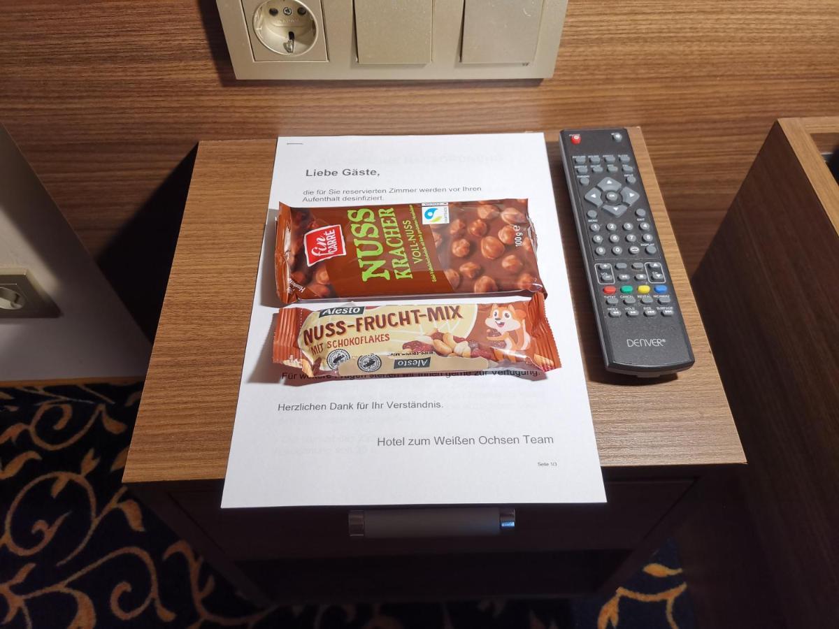 Hotel Zum Weissen Ochsen 알렌 외부 사진